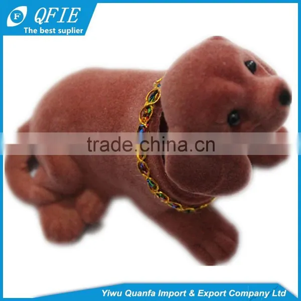 Wholesale Cute Cheap Resin Moving Head Dog Toy for Car Decoration photo-3