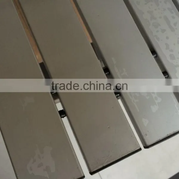 Outdoor Aluminum Roll Slatted Top Foldable Camping Table photo-4