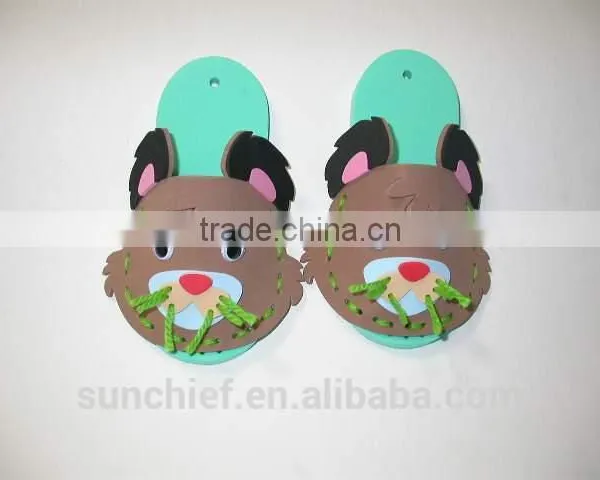 DIY Foam Craft Slippers photo-4