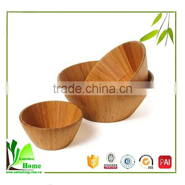 Natural Bamboo Food Bowl photo-6