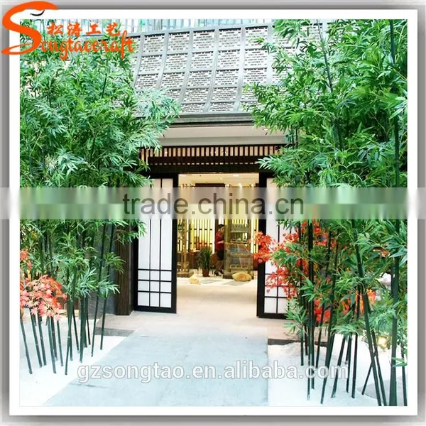 Hot Sale Factory Cheap Price Artificial Bamboo Tree Customized Fake Artificial Bamboo Plastic photo-3