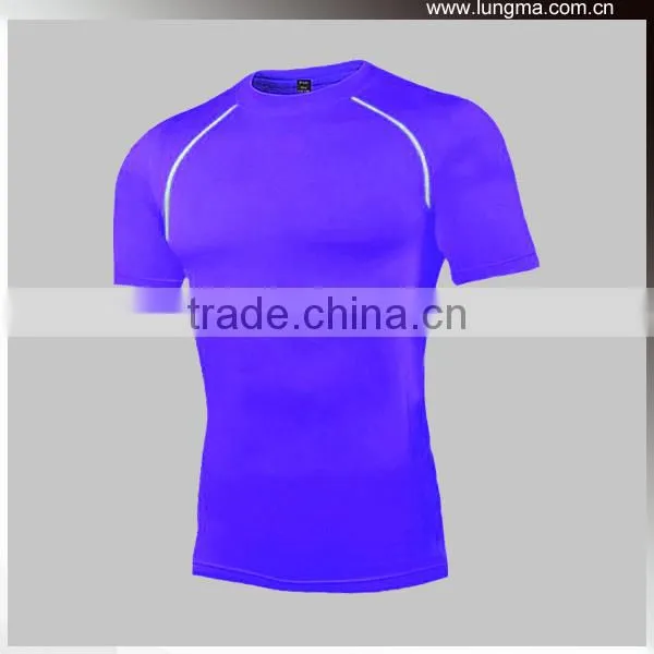 Hot Sale Spandex Polyester Lycra Rash Guard Compression Rashguard photo-6