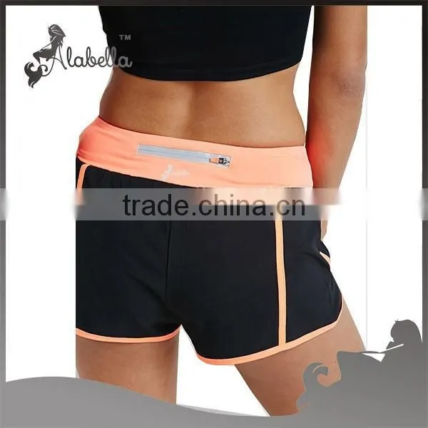 Colorblock Woven Running Shorts of Fitness&yoga Wear Shorts photo-6