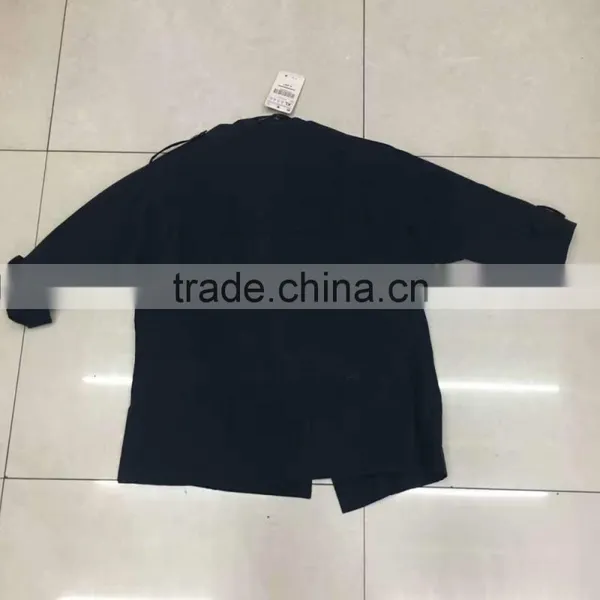 Women Latest Fashion Black Short Suit Jacket Factory Closeout photo-6