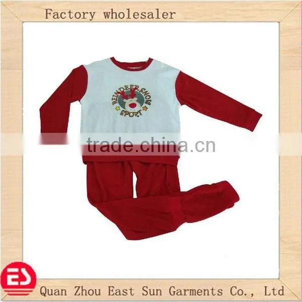 Fashion Velvet 2pcs Set Pajamas