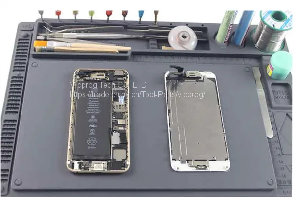 Multi-Function Silicone Mat For Smartphones BGA Soldering Repair Platform photo-2
