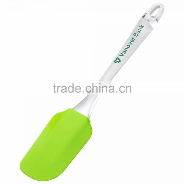 Quick Cook Spatula - Features a Silicone Blade With Clear Acrylic Handle, Dishwasher Safe and Comes With Your Logo photo-3
