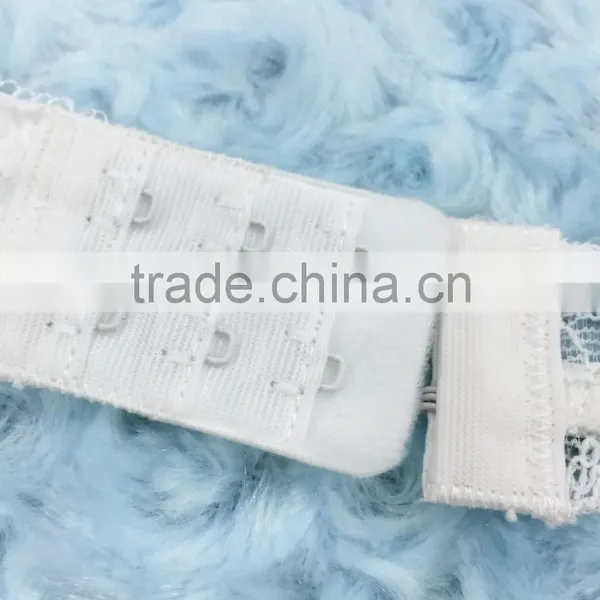 Sexy Ladies Transparent Lace Front Closure Soft Cup Bra Panty Set photo-6