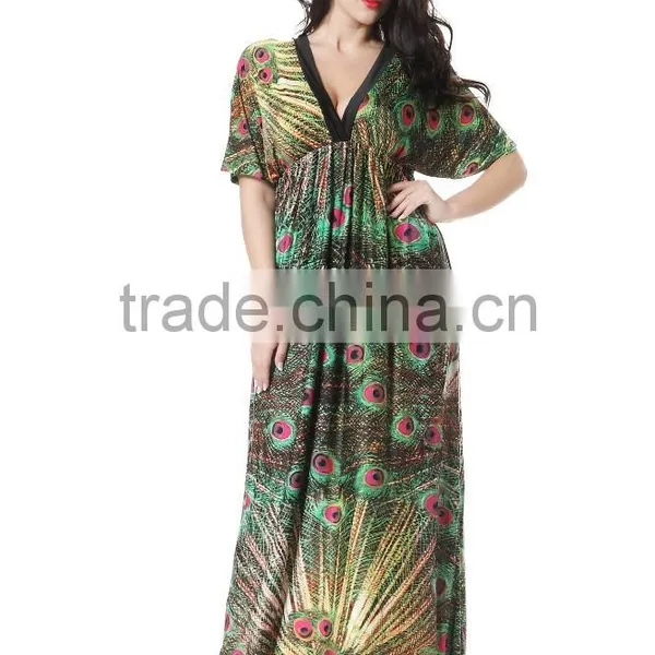 Summer Dress 2016 Vestido Casual Dress for Women Vintage Dress Ladies Sundress Plus Size Women photo-4