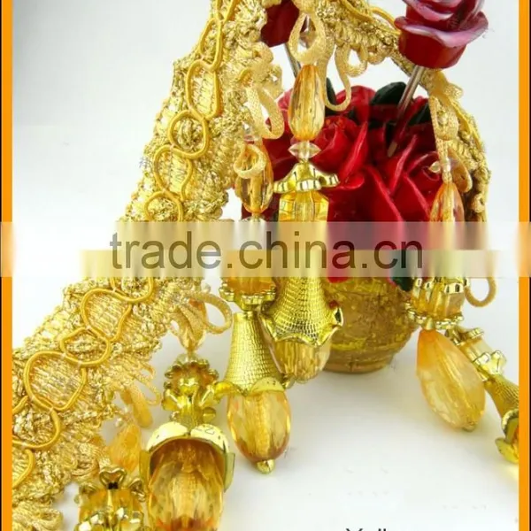 Factory Store High Quality Classic Glass Beaded Fringe photo-4