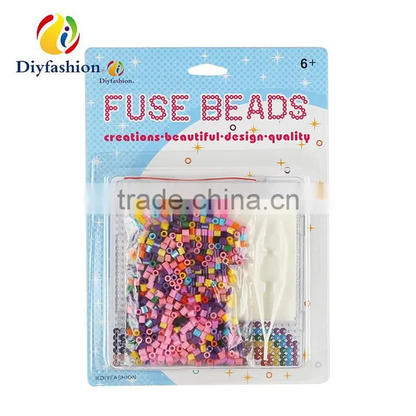 Fashion Fuse Beads Puzzle Ironing Beads Hama Perler Beads Diy Toys photo-2