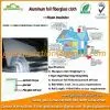 Reflective Thermal Insulation Aluminum Foil Fiberglass Cloth photo-3