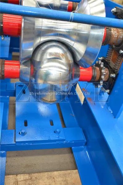 New Style Metal Ridge Cap Making Machine photo-4