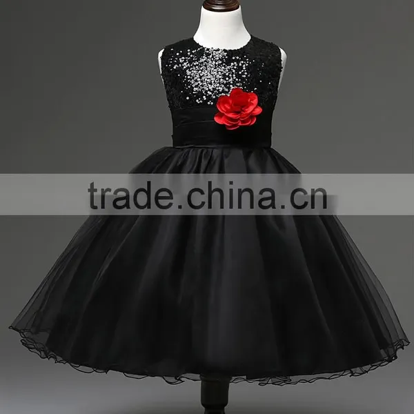Sweet Flower Girl Dresses Pageant Dress for Little Girls Kids Girl Wedding Dress photo-3