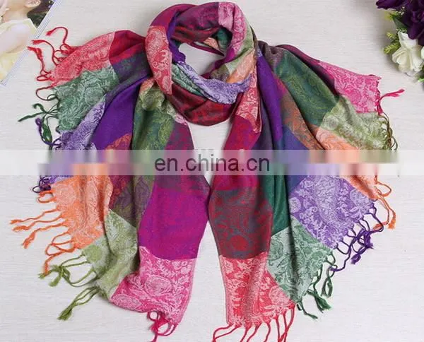 Blanket Grid Tartan Taasels Cape Oversize Winter Warmer Scarf Women Fashion Jewelry photo-6