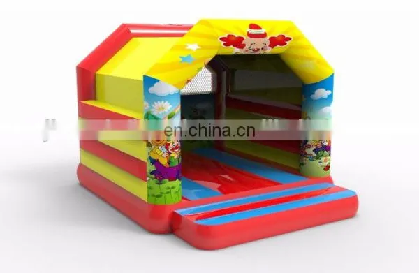 2017 High Quality New Design Cheap Movable 0.55mm PVC Inflatable Small Bounce House for Sale photo-3