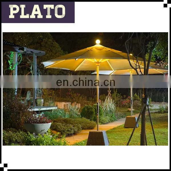 Party Umbrella With Led/Ourdoor Umbrella With Led/garden Umbrella
