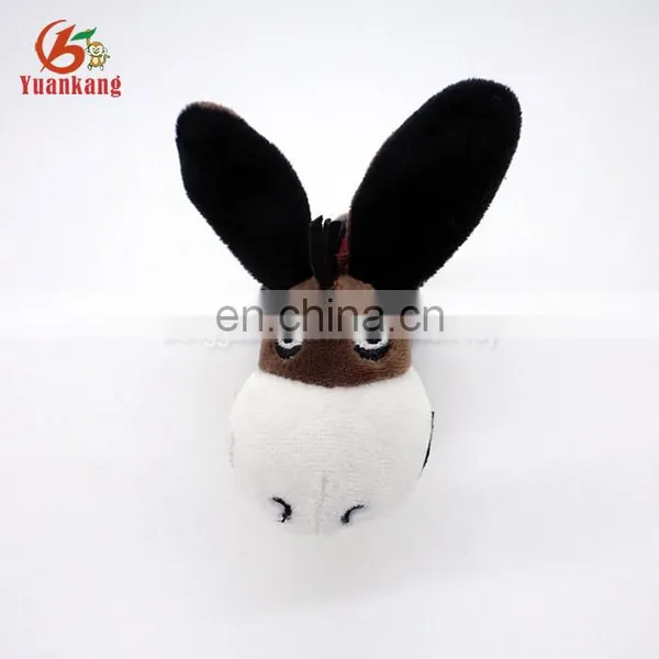 Custom Mini Plush Donkey Animal Keychain photo-3