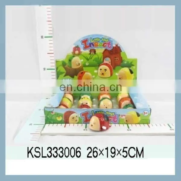 12pcs Plastic Insect Wind up Beetle