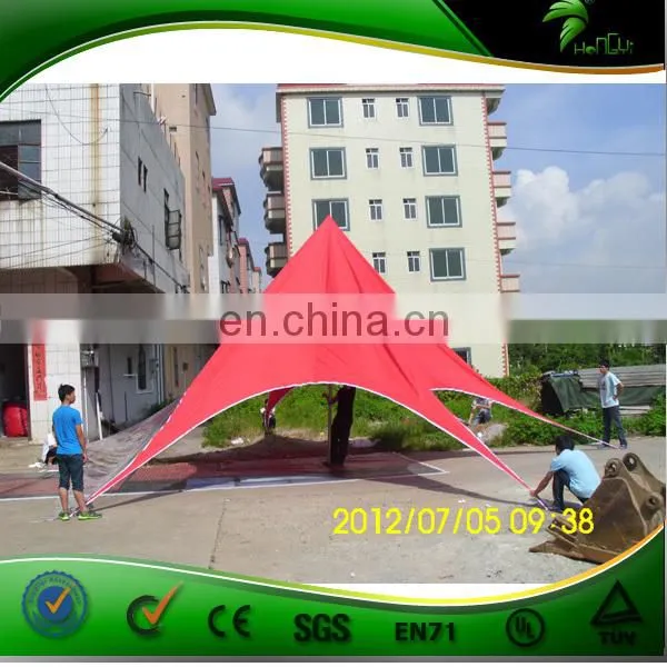 Dia 10m Star Shade Marquee Tent / Customized Red Star Tent For Party, Wedding, Advertising photo-4