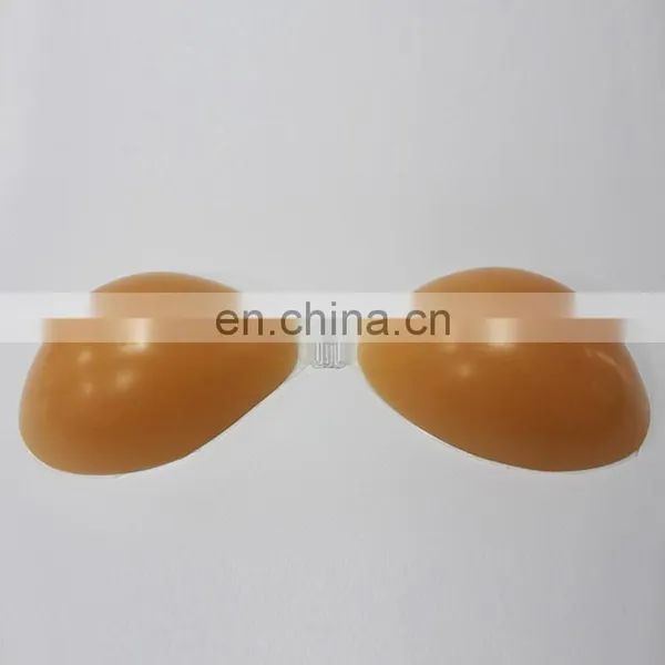 ES6601 Golden Supplier SGS Push up Sexy Silicone Bra for Women photo-3