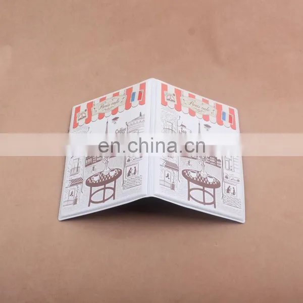 Traveling Plastic PVC Material Cheap Passport Holder photo-4