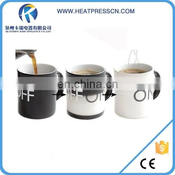 Personalized Off to On Ceramic Custom Magic Color Changing Mug photo-3