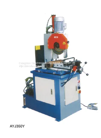 Oil pressure circular saw cutting machine/Automatic oil feed pipe cutting machine