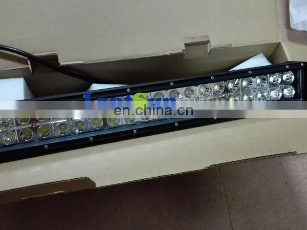 Combo Beam Double Row 22inch 120w DC 24 Volt Wrangler JK Hood Led Light Bar photo-6