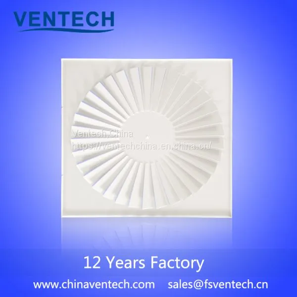 Aluminum Square Swirl Diffuser Ceiling Vent Manufacturer