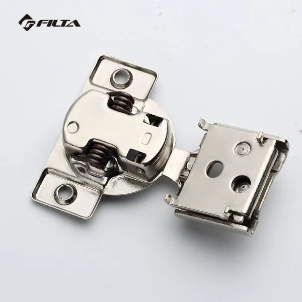Filta Furniture Hardware American Type 1/2 Overlay Iron Cabinet Hinge photo-2