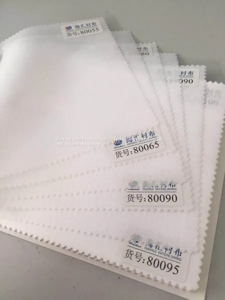 Shirt Interlining Fusible Interlining Woven Interlining photo-3