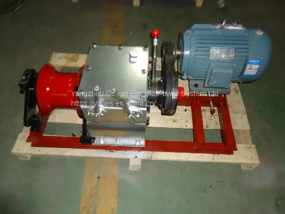 cable pulling machine; electricity motor winch; electricity engine pulling winch