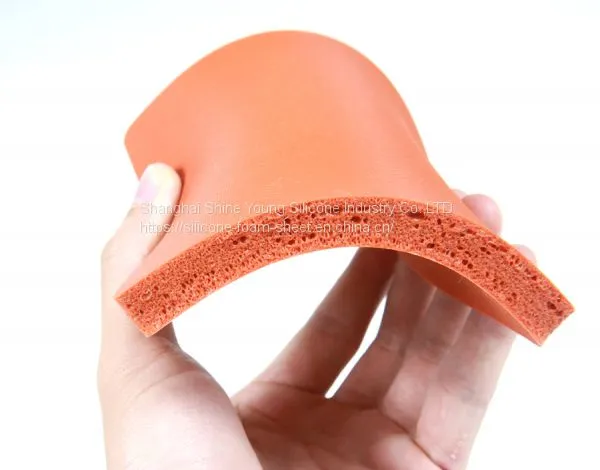 High Temperature Resistant Foaming Close Cell Silicone Rubber Pad Mat Heat Press photo-4