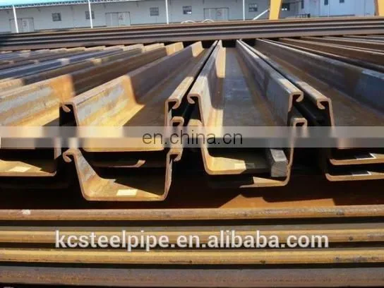 Cold Bending Z Type Lassen Steel Sheet Piles(6m 12m 15m Stock) photo-4