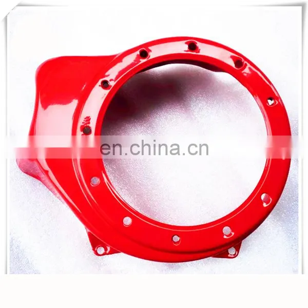 Red Recoil Fan Cover Fan Case for BS160 5.5HP Engine Motor Generator Pull Starter Cover photo-4