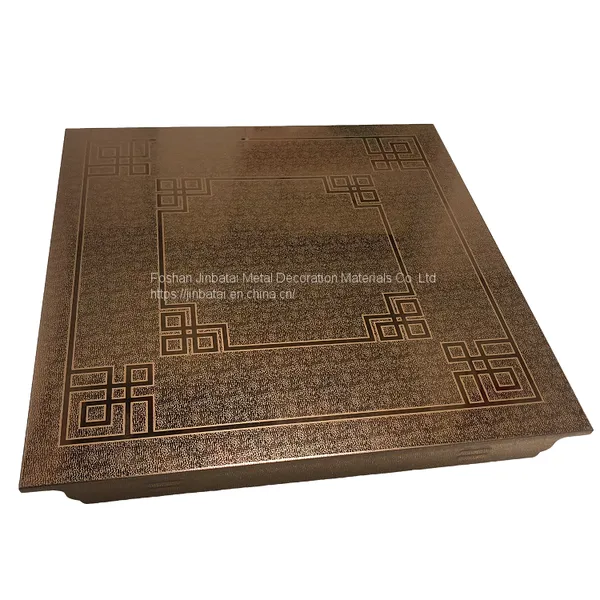 Anti - Oil Anti - Oxidation Stainless Steel Integrated Ceiling316 304 0.6mm Thickness 300X300mm China Factory photo-3