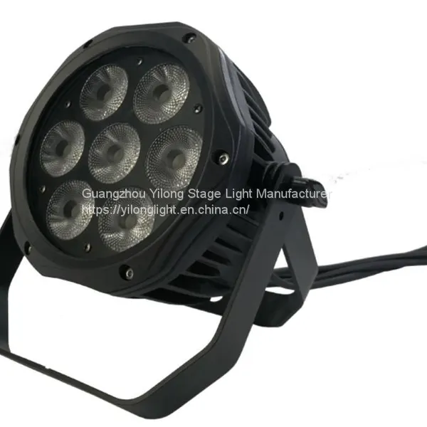 Outdoor 7PCS 15W RGBWA 5in1 Waterproof Led Par Light