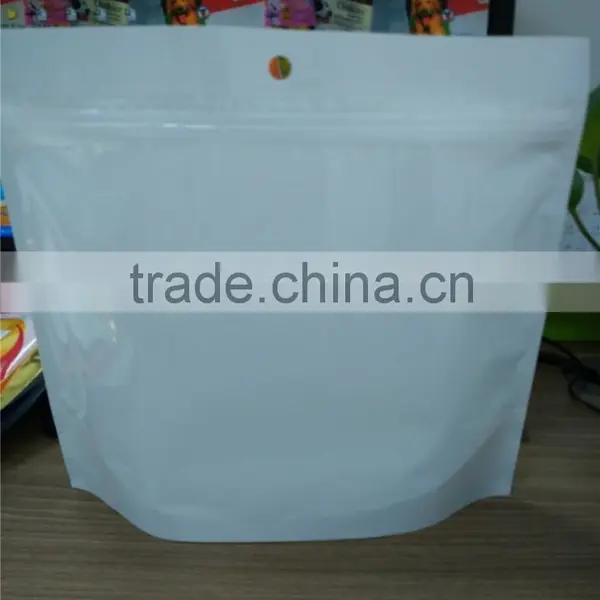 Clear White Resealable Stand Pp Pouch With Zip Lock and Hole photo-2