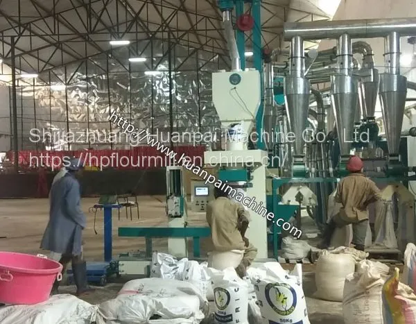 Industrial maize corn flour mill plant corn flour making machine grain semolina processing machine