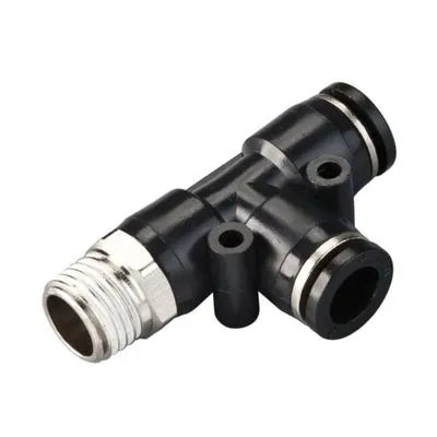 3 Way PD Series 4mm to 12mm T Type Plastic 1/2 Pneumatic Push to Connect Fittings photo-4