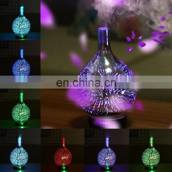 50% Discount 3d Glass Aroma Diffuser Home Appliances Firework Humidifier Aromatherapy Diffuser Scent photo-4