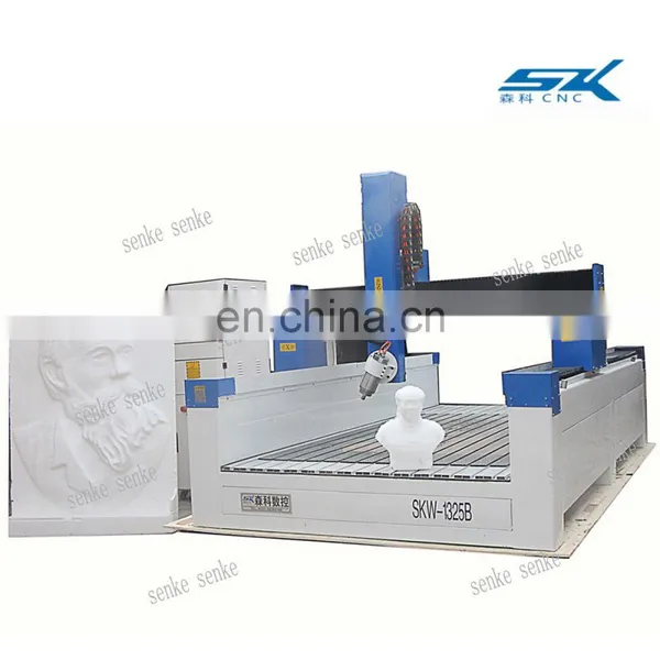 Swing Spindle 3d Wood Foam Router 4 Axis Sculpture Cnc Milling Engraving Carving Machine photo-2