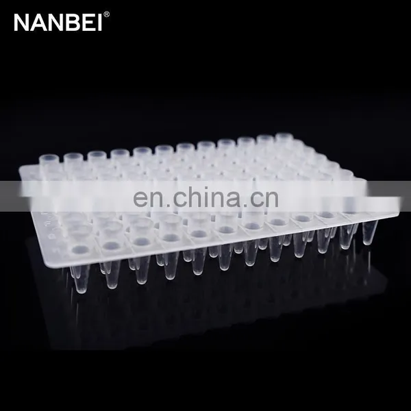 Hotsale 0.1ml 02ml Full Semi Skirt White Clear Pcr Plate photo-5