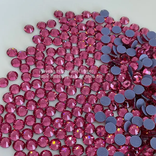 SS4-SS30 Flat Back Hot Fix Crystal Rhinestones for Leotards Decoration photo-2