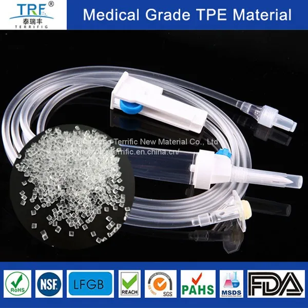 Medical Grade Highly Transparent TPE Raw Materials for Precision Infusion Set photo-2