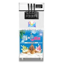 Hot Sale High Quality Wholesale Commercial Stand & Table Top Ice Cream Machine 3 Flavor Soft Serve Ice Cream Maker Machine photo-4