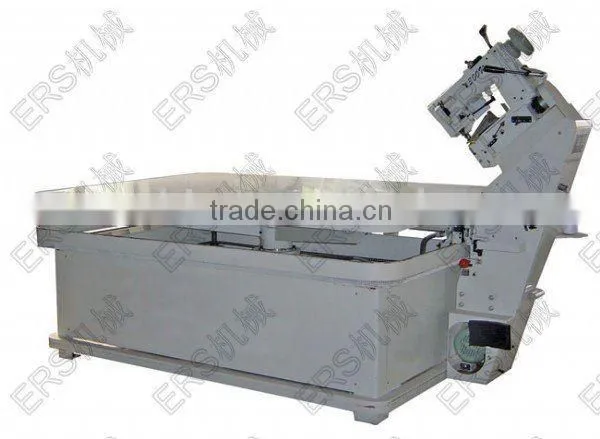Lock stitch mattress tape edge sewing machine
