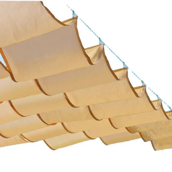 2024 New Movable Beige Shade Cloth
