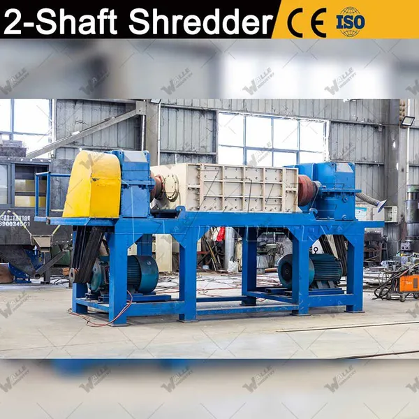 Industrial Jumbo Woven Bags Shredding for Efficient Waste FIBC Ton Bulk Bag Shredder Recycling Solution